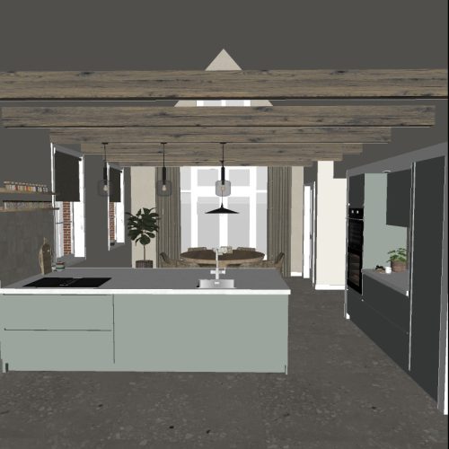 Midcentury Landelijk